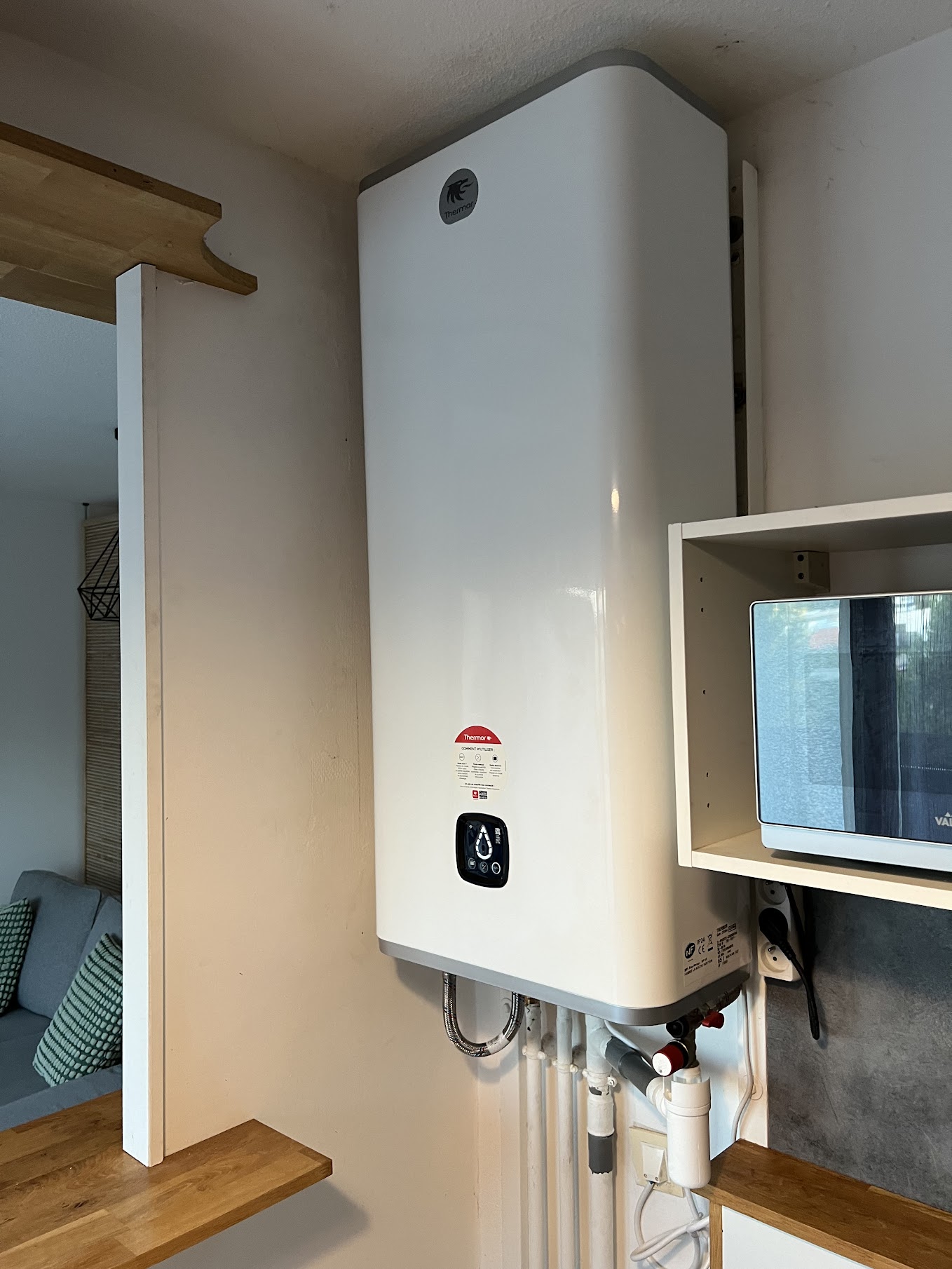 Installation d'un chauffe-eau