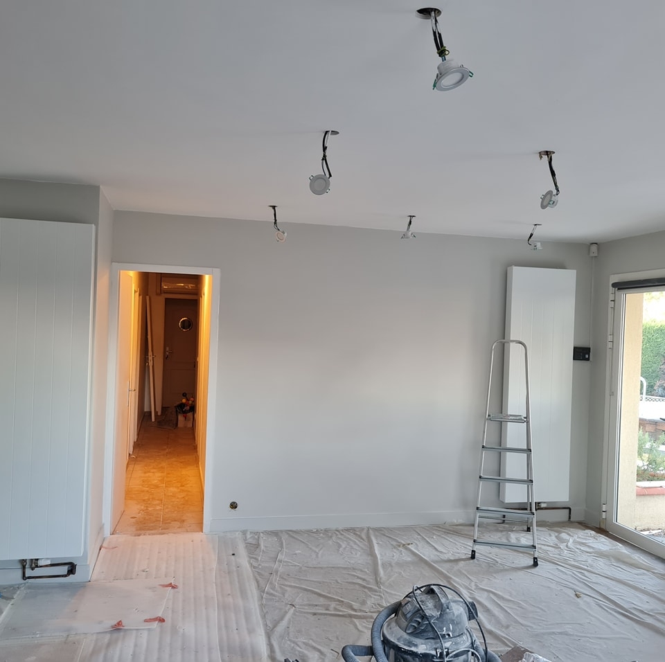 Rénovation d'une pièce de vie